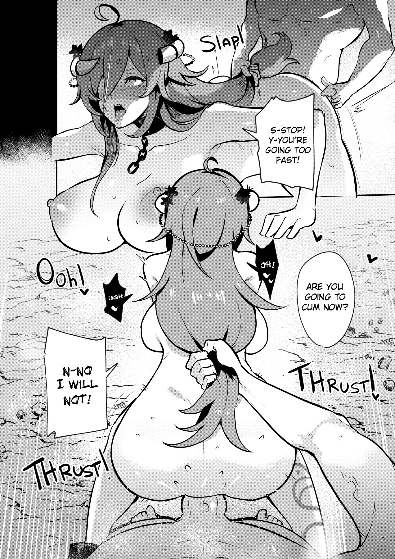 Hentai Manga Comic-The Final Dungeon Boss Can't Be This Easy To Defeat?!-Read-13